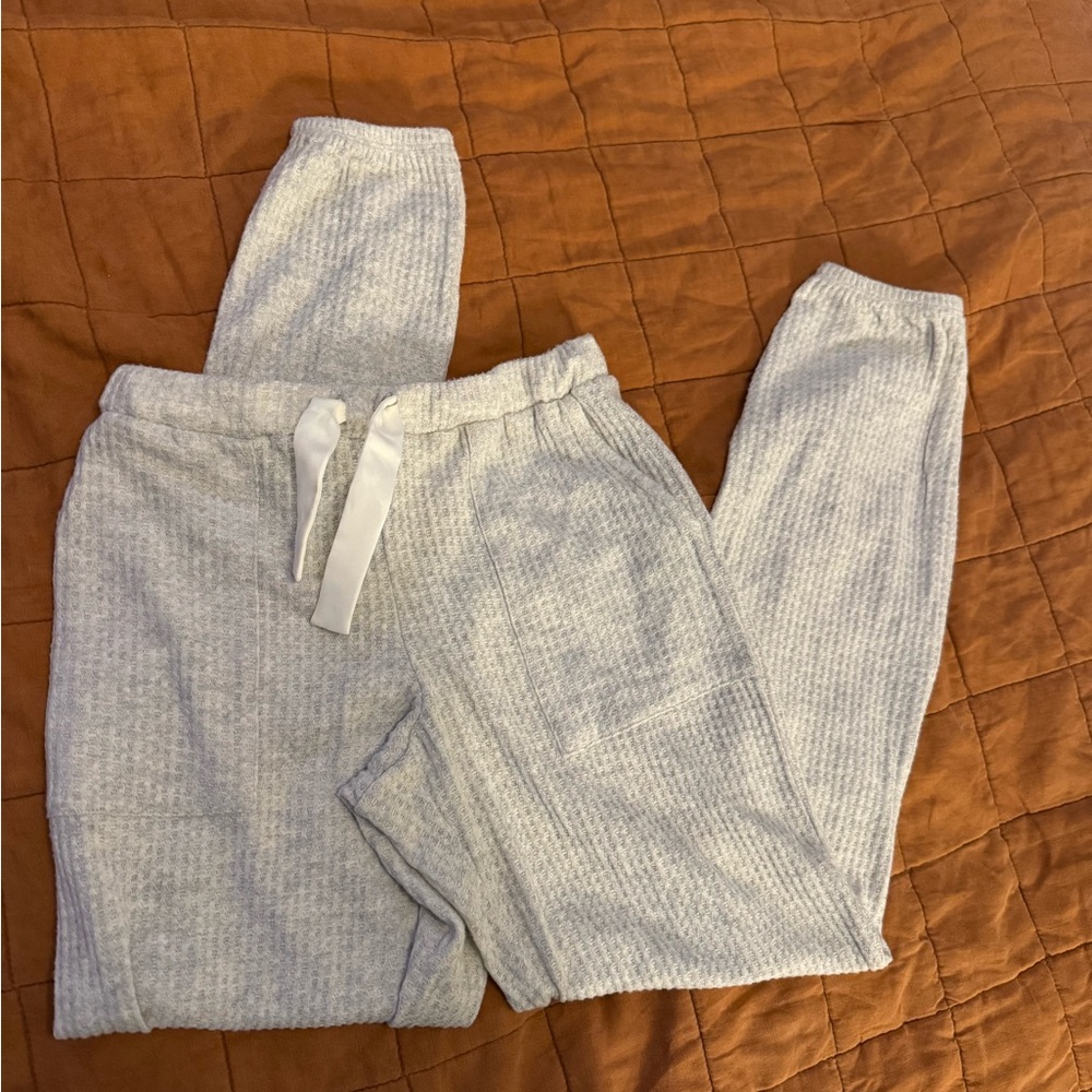 Waffle pajama set